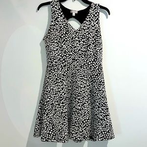 Charming Charlie black white animal print dress. Size small.